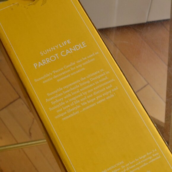 SunnyLife Parrot Candle - Picture 5 of 9